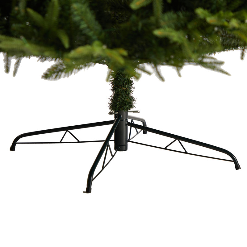 Green Lighted Artificial Christmas Tree, 9' H