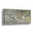 Cadre flottant gris et blanc