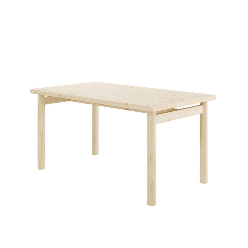 Pace Dining Table size 85 x 150 cm. Scandinavian design, made in Europe, FSC certified wood.