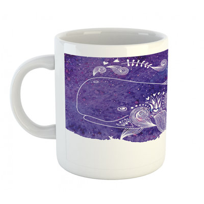 Grande tasse à café baleine