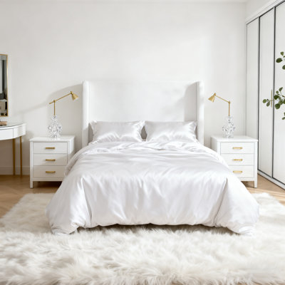 Grand lit tapissier Harper