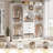 Freestanding Closet System with Drawers, Adjustable Closet Organizer with Hanging Rods and Shoe Racks-990715878