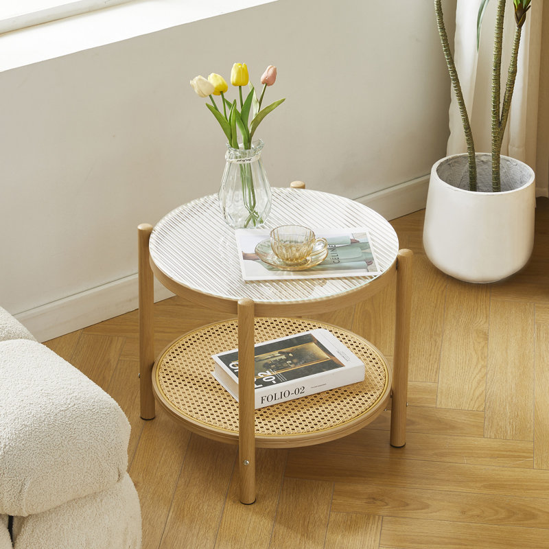 Four Leg Coffee Table with Storage