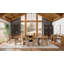 Big Sky Stool with Metal Frame