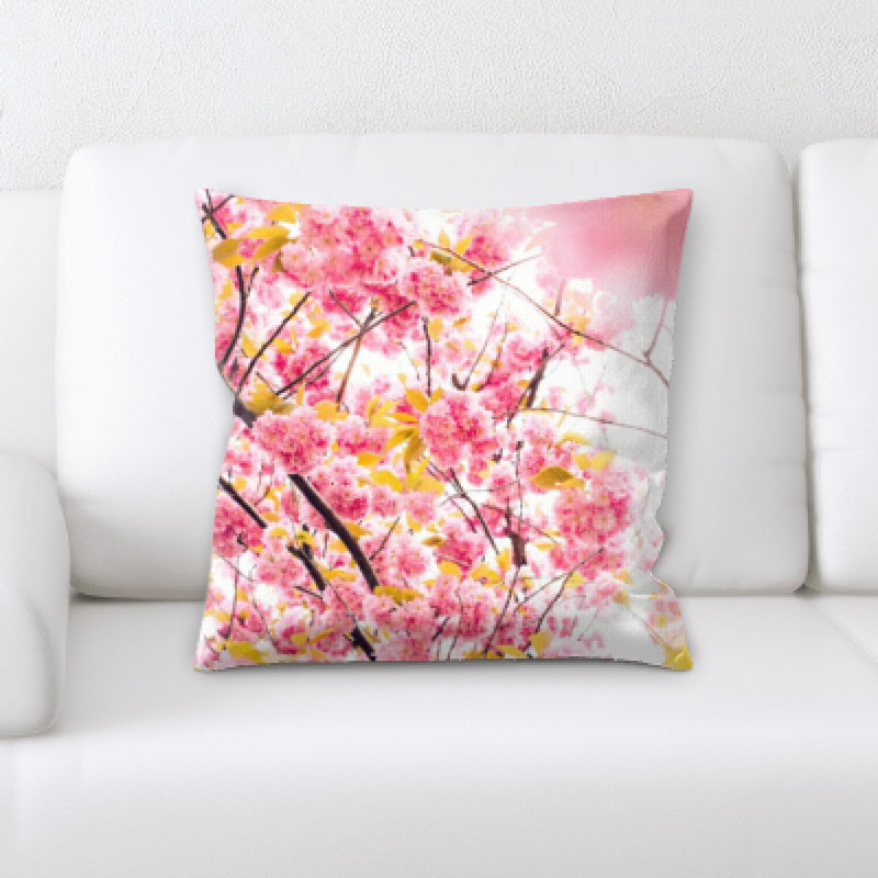 Microsuede Throw Pillow