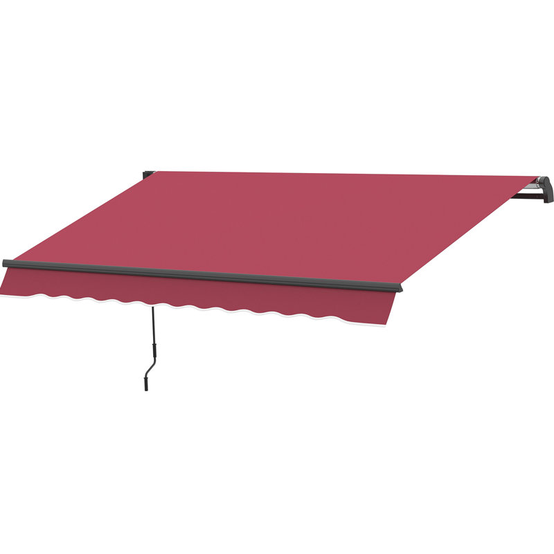 Auvent de patio rétractable polyvalent pour une protection et un style extérieurs