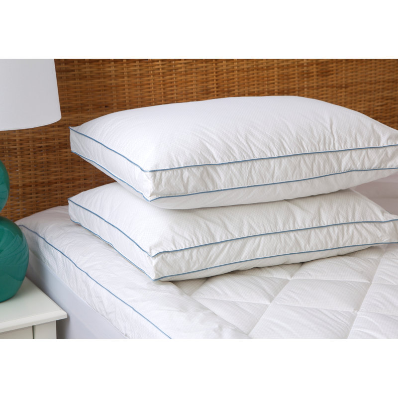 Oreiller en duvet synthétique imperméable avec soufflet, Standard