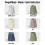 Abat-jour empire en lin 6,5 "pour appliques murales et luminaires suspendus