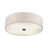 Bazilijus Linen Blend Semi Flush Mount-354253635