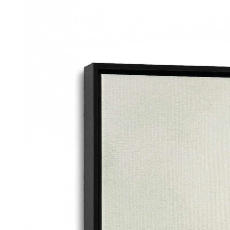 Muted Forest Shadows I Canvas Print, 30.75" H x 20.75" W x 1.75" D, Satin Black Floater Framed