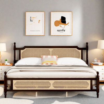 Headboard Bed with Expansive Underbed Storage