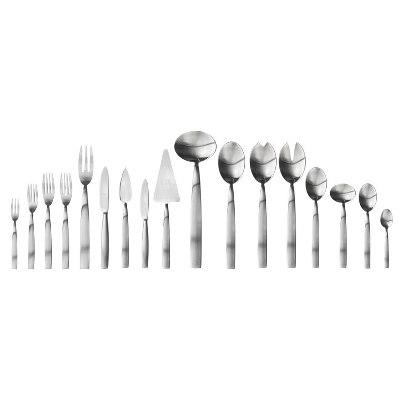 Mediterranea Flatware Set - 151 Pieces - Ice, Ice