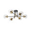 Glass Bubble Sputnik Semi Flush Chandelier -2021374445