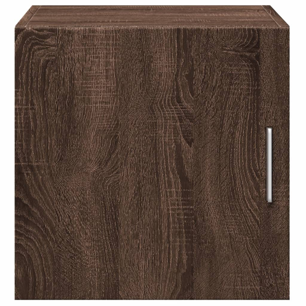 Vidaxl Wandschrank Braun Eichen-Optik 40X42,5X40 Cm Holzwerkstoff