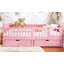 Lit plateforme simple avec garde-corps pleine longueur, lit plateforme pour enfants avec tiroirs de rangement-610921081-610921082