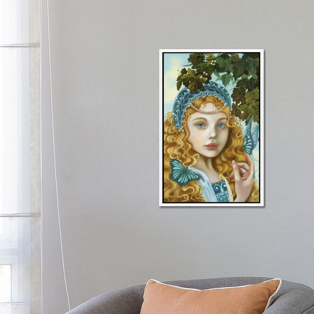 Azzurra von Carla Secco - Galerie-Giclée auf Leinwand