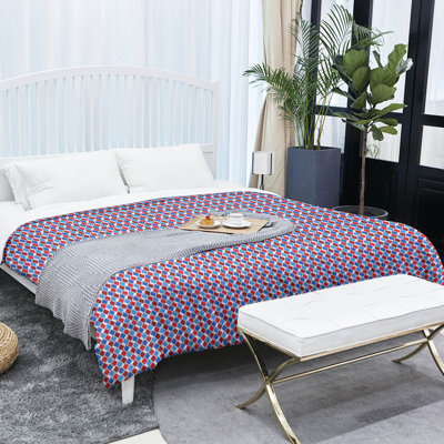Modern & Contemporary Polyester Baffle Box Stitch Comforter