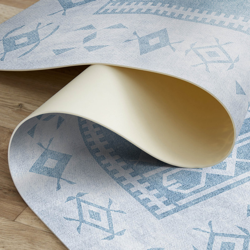 Dune Easy to clean Vinyl Mat, Rectangle 2' x 4'