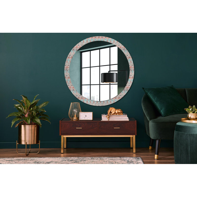 Huldar Glass Flat Wall Mirror