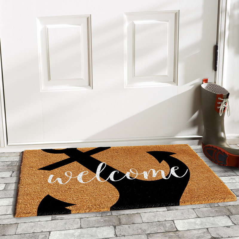 Tapis d'extérieur antidérapant Elsebeth, L 30 po x L 48 po