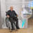 38"Wx38"D ADA Handicapped Acrylic Barrier Free Shower Base Square Glossy White With Center Drain
