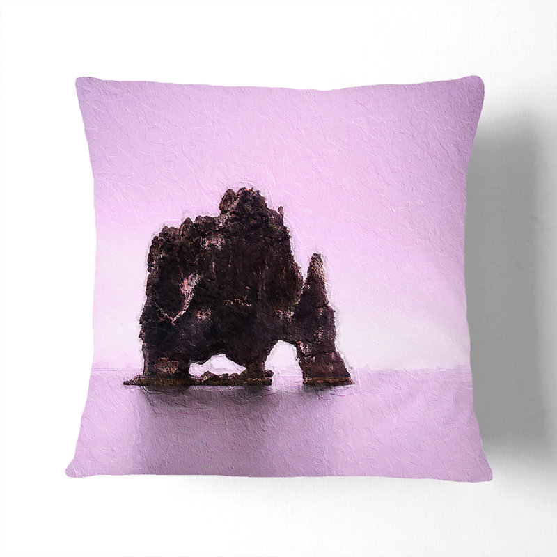 Square Cushion, 55cm H x 55cm W x 20cm D, White