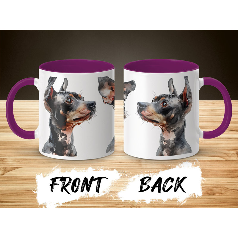 Mug, 4, Purple