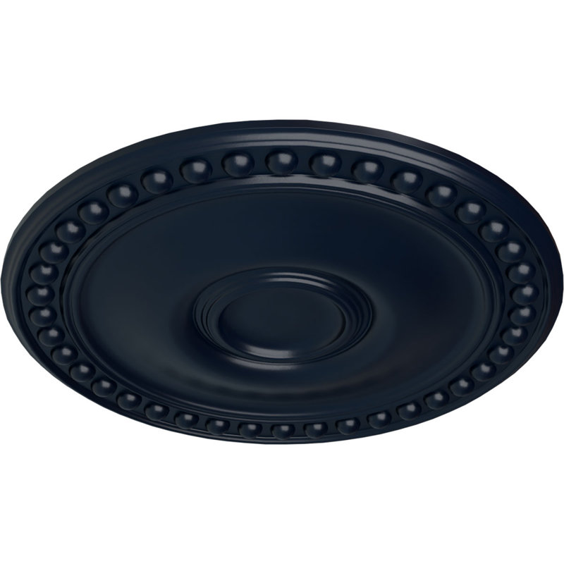Médaillon de plafond de 19 1/8 po x P 1 po (convient aux auvents jusqu'à 5 5/8 po), Rêve de minuit