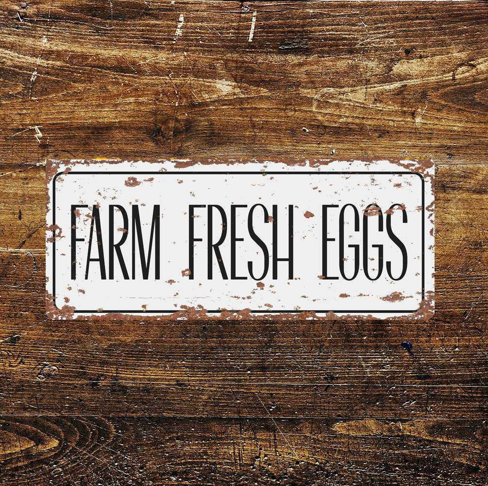 Farm Fresh Eggs Wall Décor