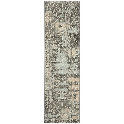 Tapis noir Caras