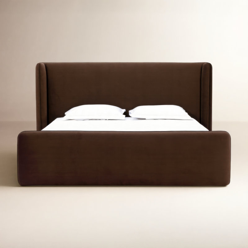 Aelin Upholstered Platform Bed, Queen