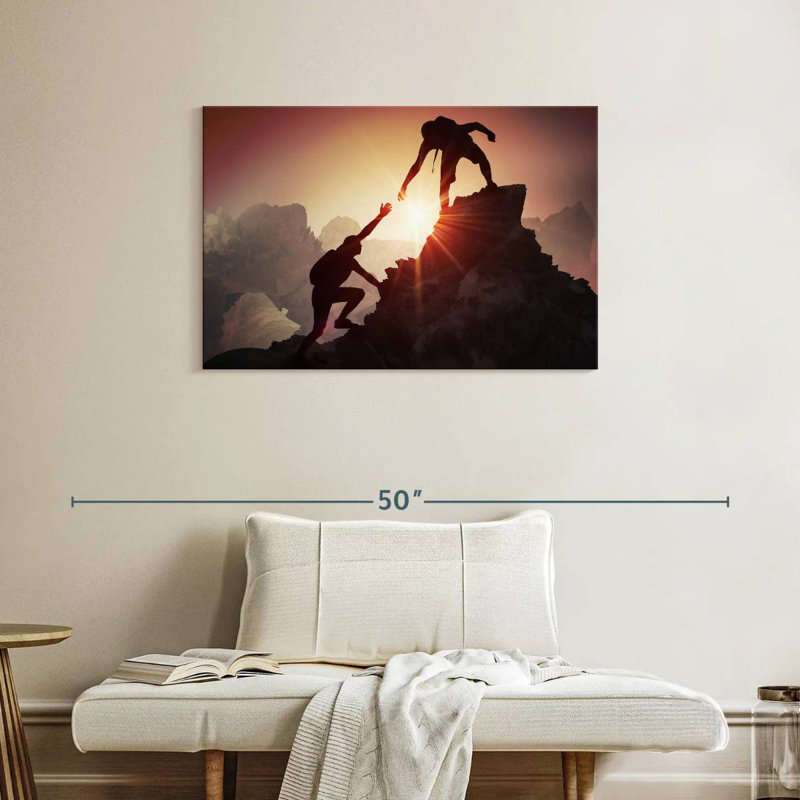 Sireci Rock Climbing Camaraderie, 24" H x 36" W
