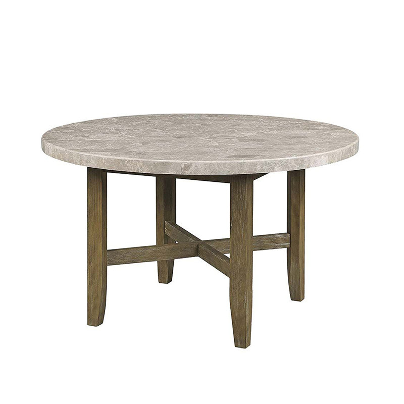 Marble Top Round Dining Table