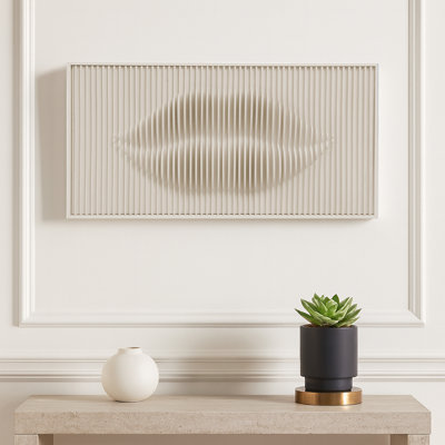 Artistic Dimensional Wall Art Decor and Shadow Box-Like – Frame 3D Layered Detailing Wall Display Artwork for Home Decor – Silver 
