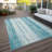 Malek Washable Abstract Indoor / Outdoor Rug-95979976