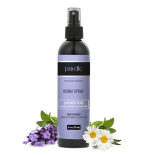Pavelle de 8 pi. Oz, assainisseur d'air 100% naturel pour soulager le stress, lavande Bliss