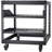 9U 4 Post Open Frame Server Rack Network Enclosure 23''-40'' Adjustable