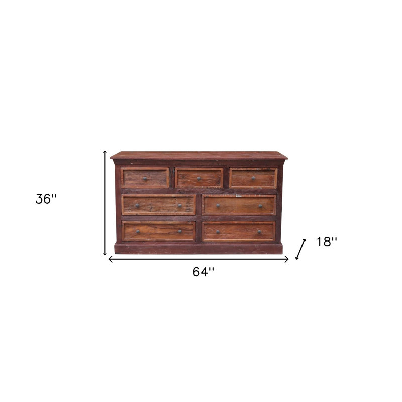 Commode double 64 tiroirs 64 po