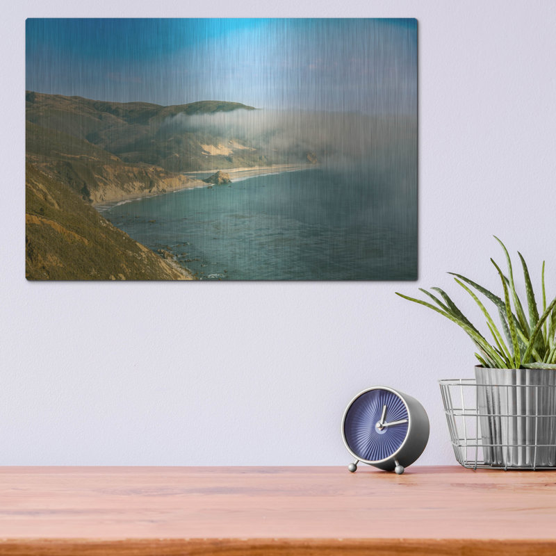 " Cali - HWY 1 Marine Fog " by AKG, 12" H x 16" W