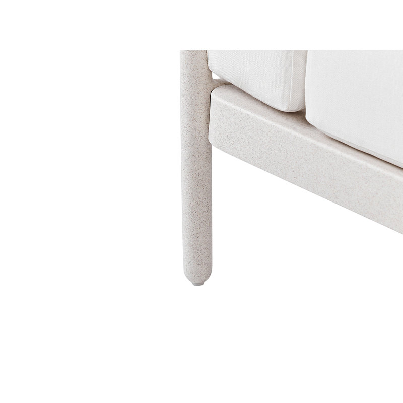 Bilan 73.62cm Wide Rectangle Patio Sofa with Cushions