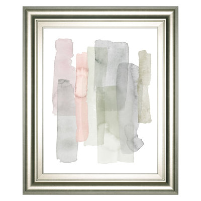 Sorbet Falls II Wall Art - 22" x 26" - Silver Frame