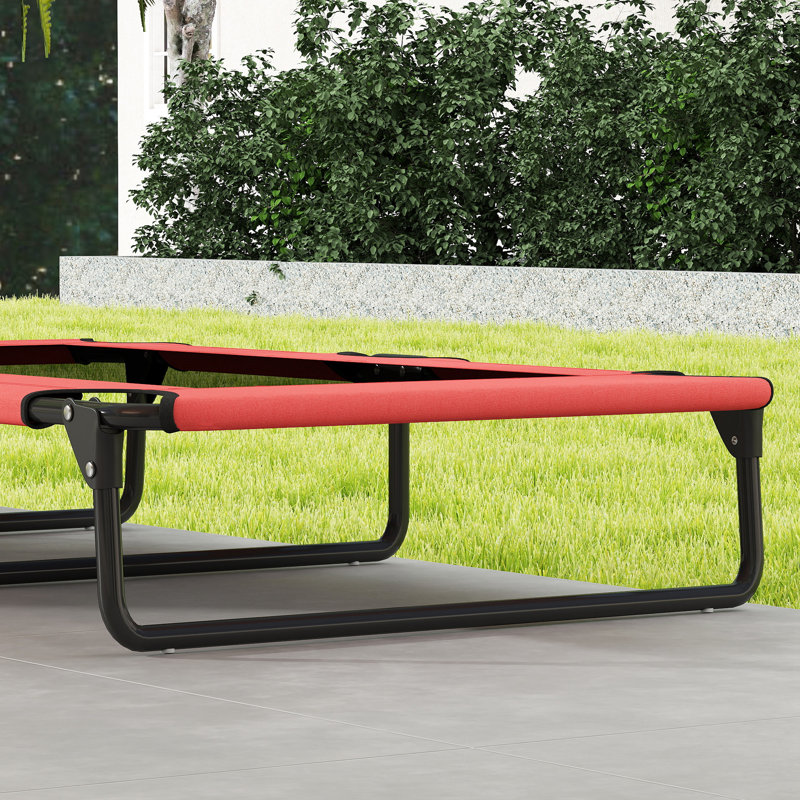 Polyester Pet Bed, Red