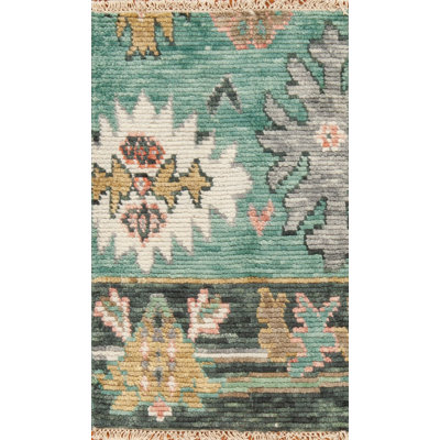 Cascade Hand Knotted Wool Area Rug