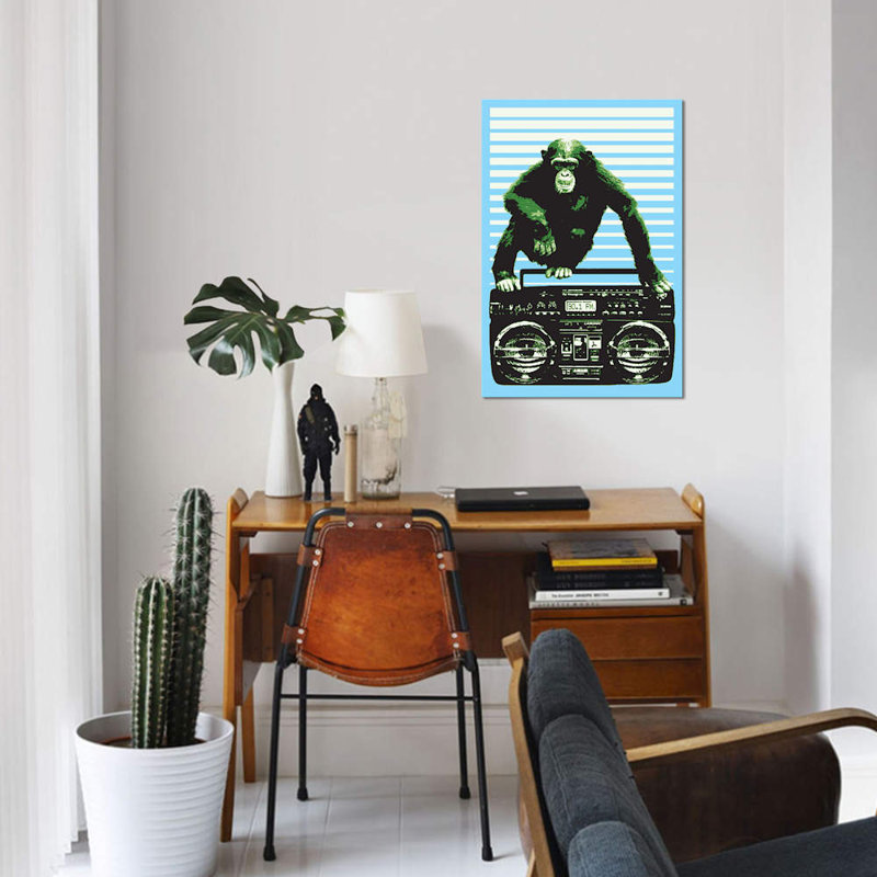 «Boom Boom», impression sur toile, H 18 po x l 12 po x P 1,5 po, Toile tendue
