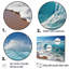 «Turquoise Power of Ocean Wave I», ensemble de reproductions d'art mural côtier-107734700-107734706