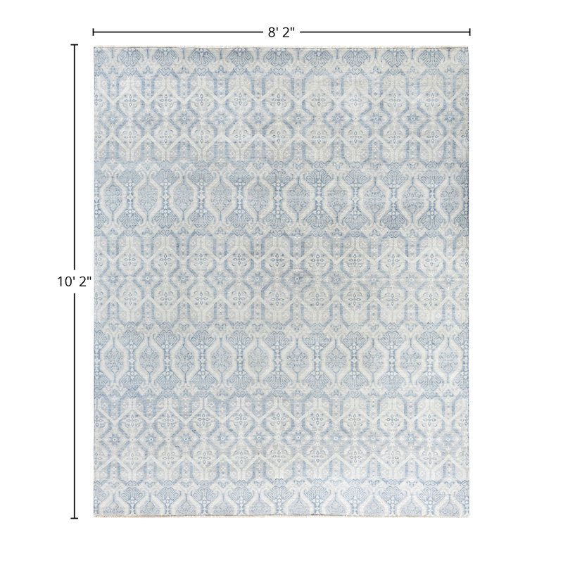 Overdyed One-of-a-Kind 8' 2" X 10' 2" Hand Knotted Area Rug