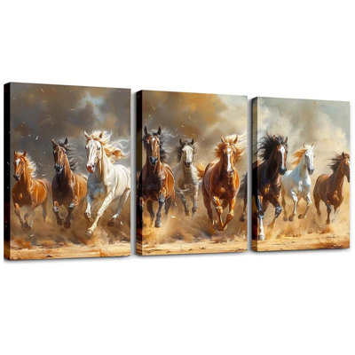 3 Piece Wrapped Canvas Print