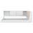 Twin Size Daybed Bed With Storage Bookcase And Upholstered Storage Headboard, Floor Bed With Charging Station-1585609898