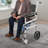 Heavy Duty Shower Chair With Wheels(O-Shape Seat)