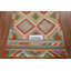 Tapis décoratif réversible en laine kilim oriental 3 x 5
